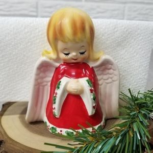 Vintage Lefton ceramic angel
